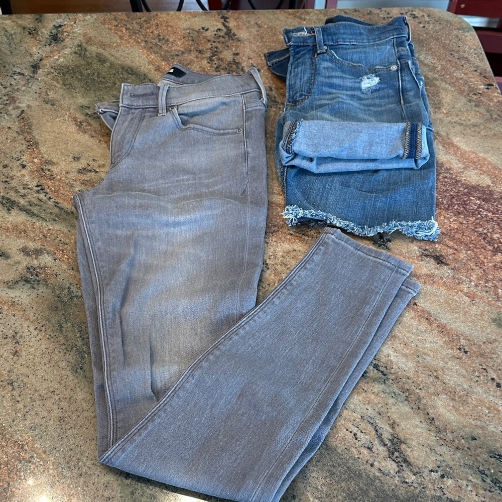 Express Jeans and shorts bundle both 00